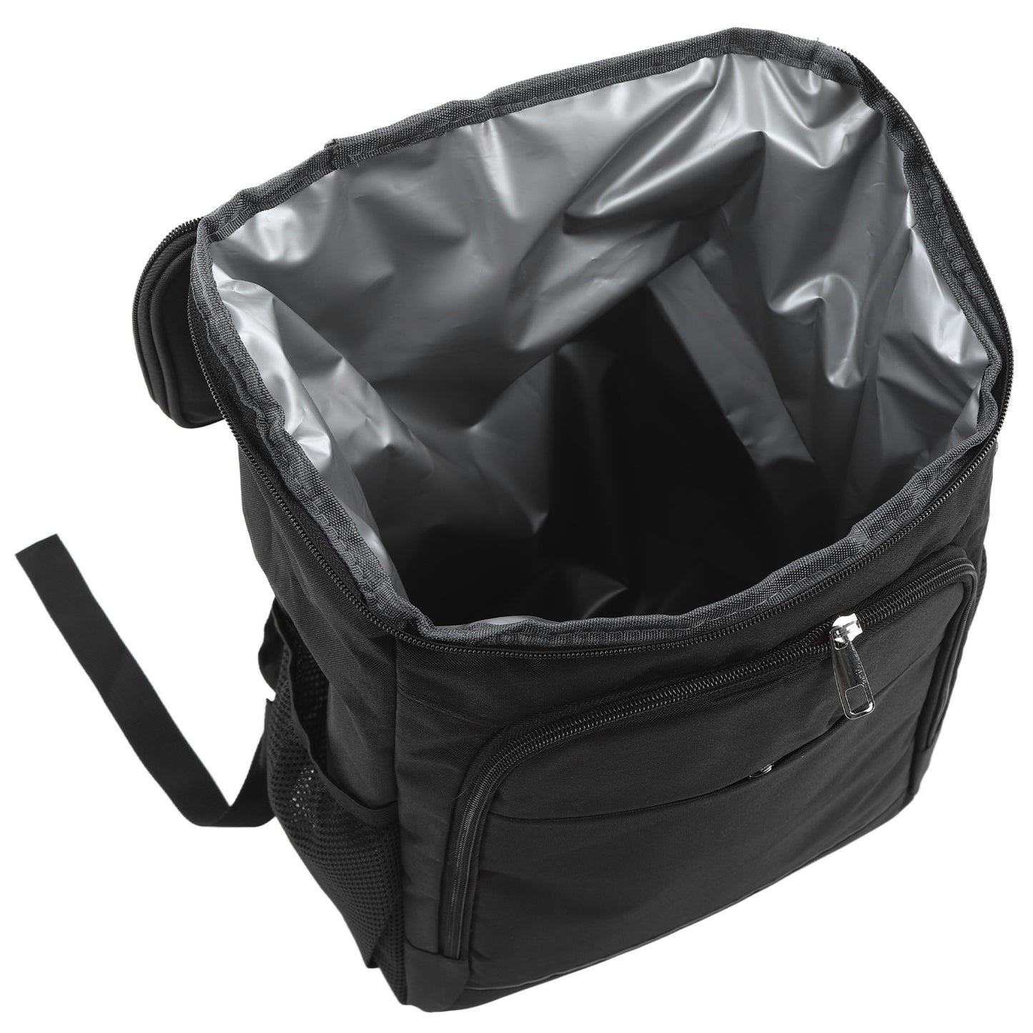 Thermal Cooler Backpack Large Capacity Hot Cold Insulation Bag for Outdoor Camping Picnic Black